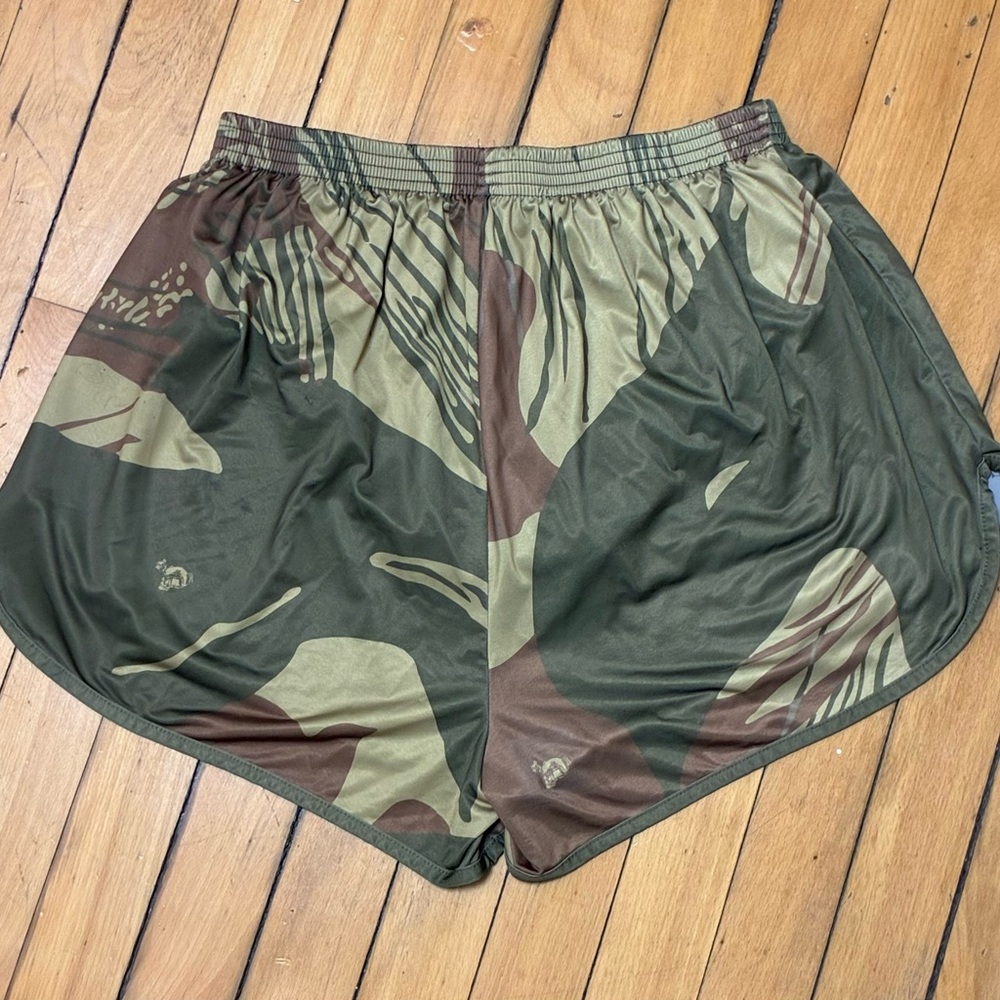 Savage tacticians Brushstroke camo Men's running Shorts